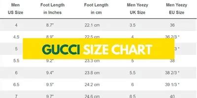 gucci ace sneakers size guide|gucci shoe size to us.